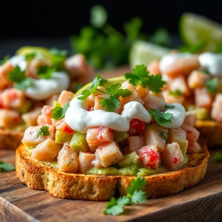 Toast Crunchy de Atún y Aguacate