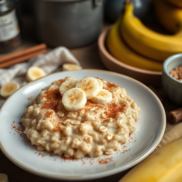 Crepioca de Aveia com Banana e Canela