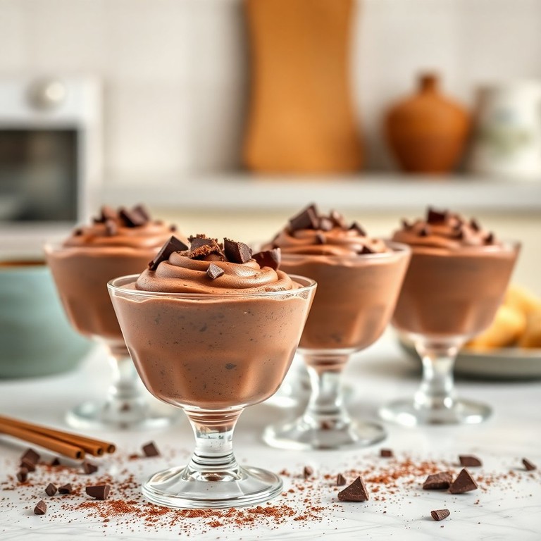Mousse de Chocolate Cremosa com Nescau