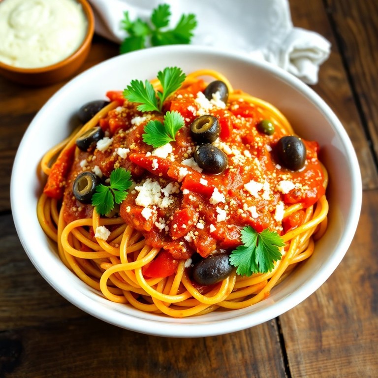 Spicy Puttanesca Delight