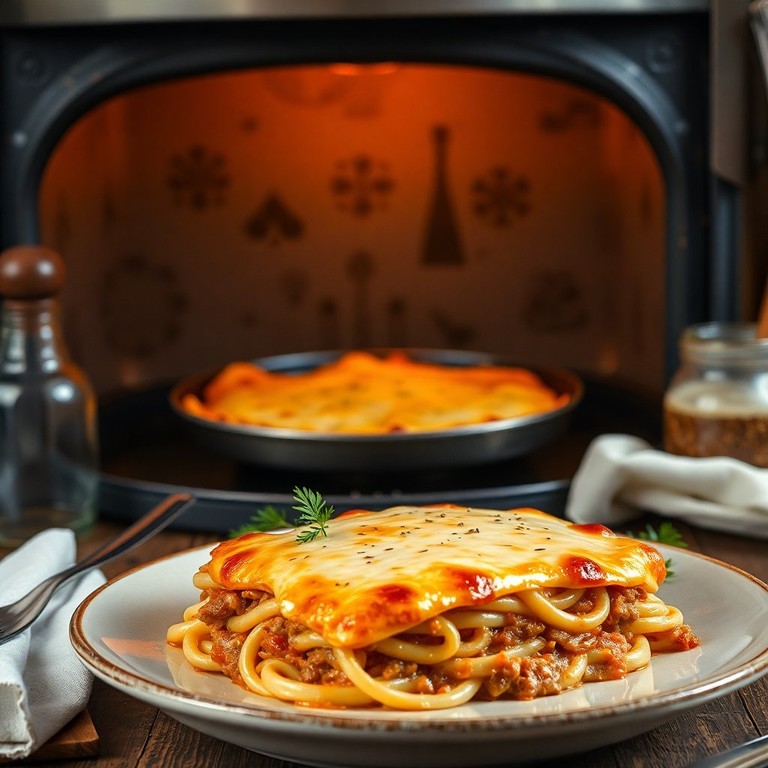 Lasaña Clásica de Carne con Salsa Bechamel