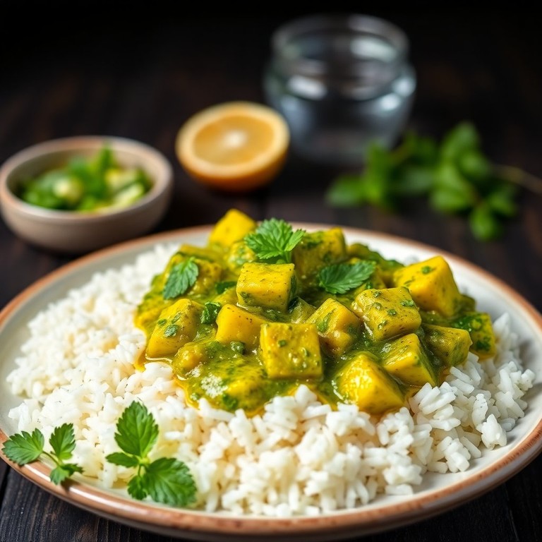 Curry de Courgettes à la Menthe et Aneth