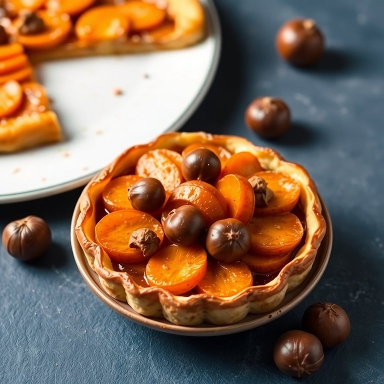 Tarte Tatin Salée aux Patates Douces et Châtaignes