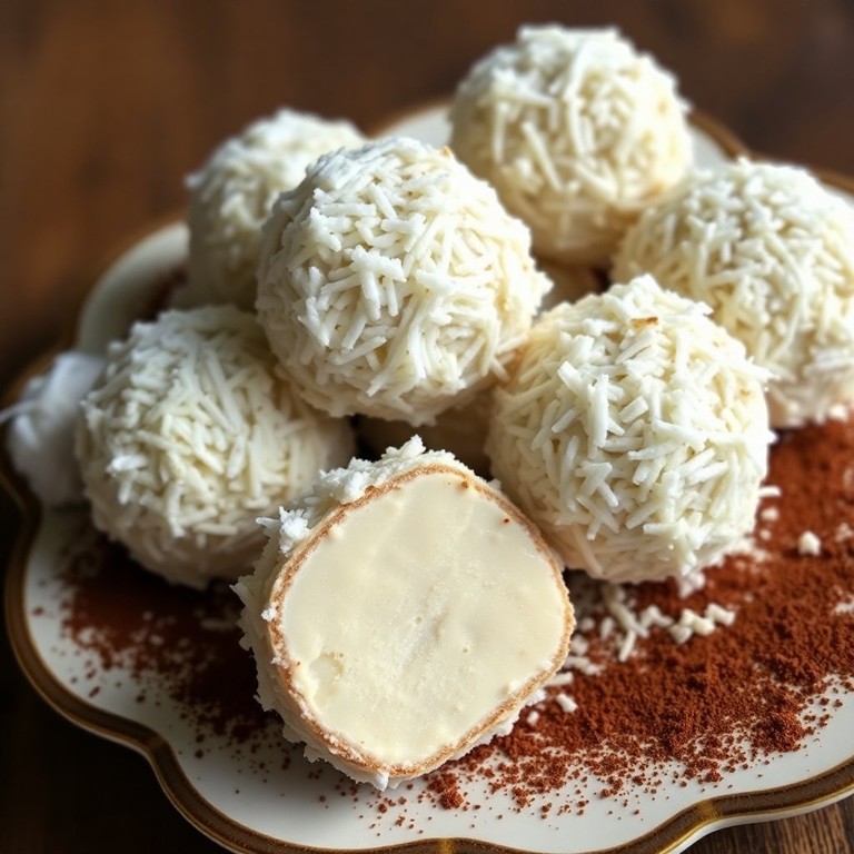 Trufas de Leite Toddy com Coco