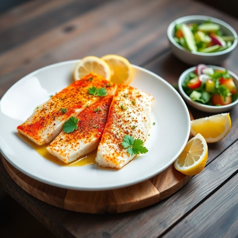 Filet de Poisson aux Épices Douces