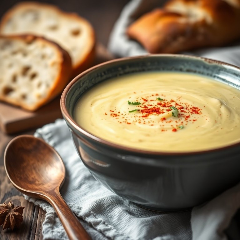 Soupe de Panais et Poireaux au Cumin