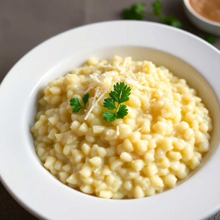 Creamy Garlic Parmesan Risotto