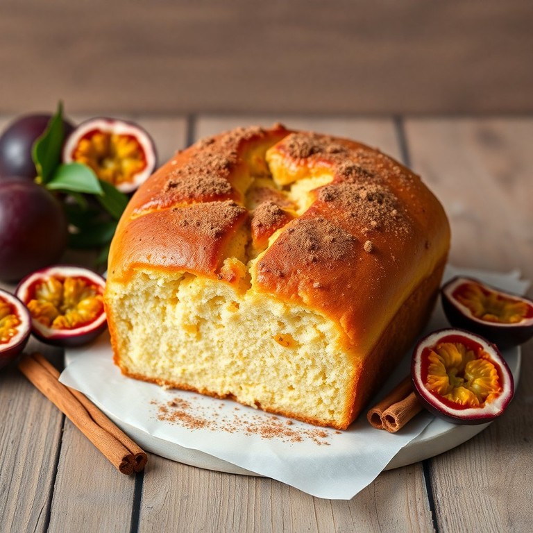 Pão de Maracujá com Canela