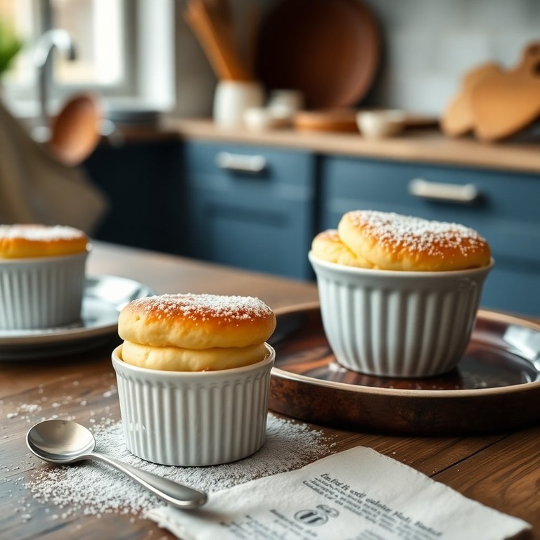 Soufflé Sucré à la Vanille