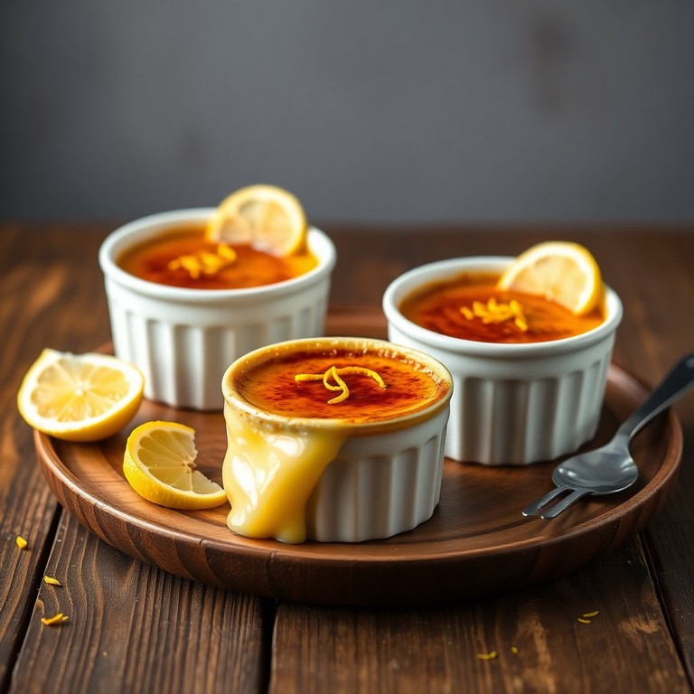Crème Brûlée Citronnée