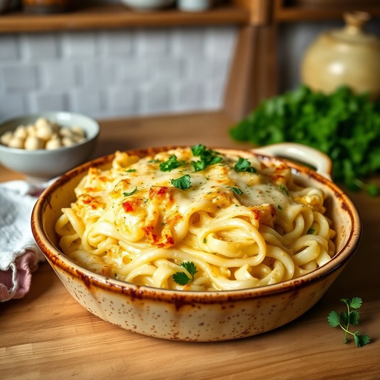 Cremiges Chinakohl-Gratin mit herzhaften Schupfnudeln