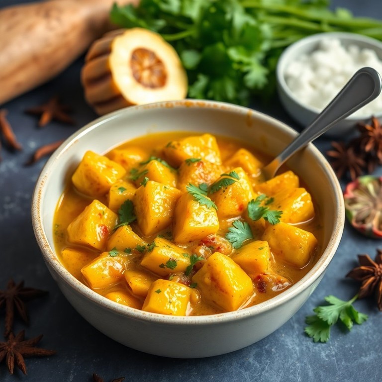 Aardappel-Boerenkoolcurry met Kruidige Specerijen