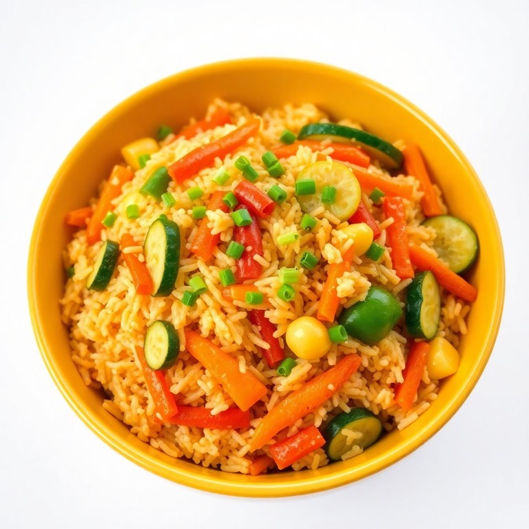 Riz Sauté aux Légumes Croquants