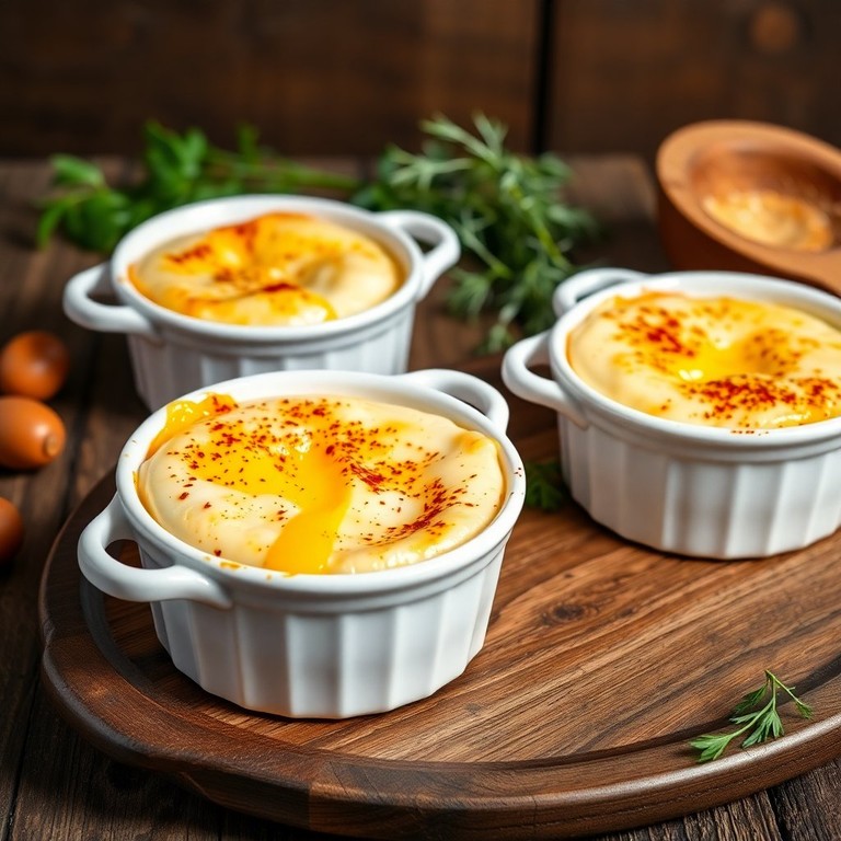 Oeufs Cocotte à la Raclette et Épices