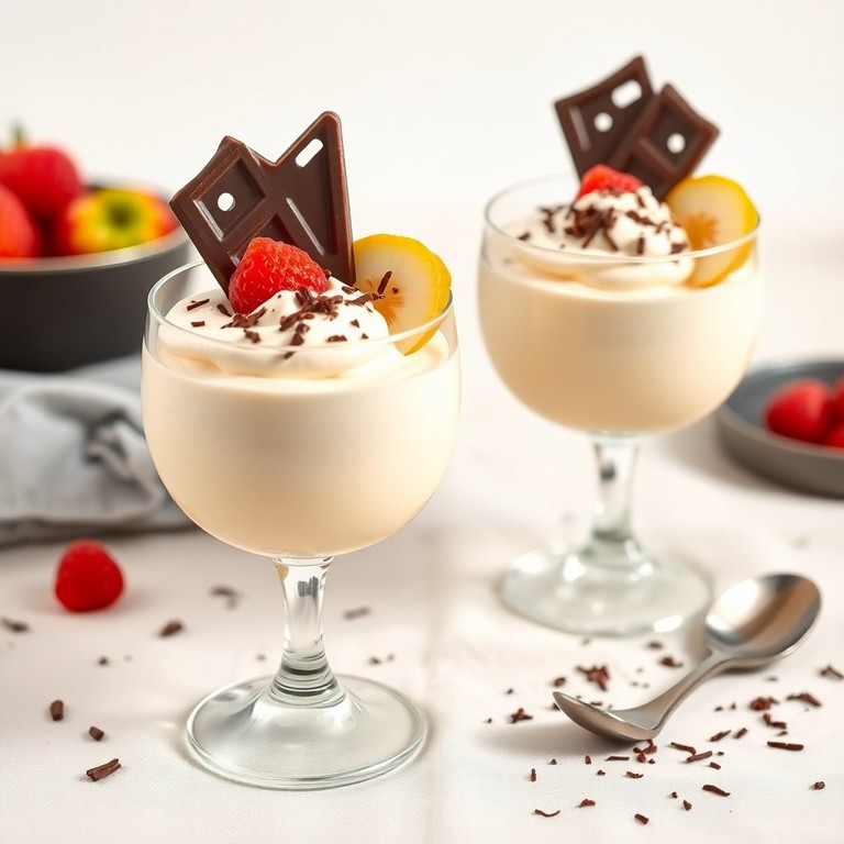 Mousse de Leite Condensado com Amido de Milho