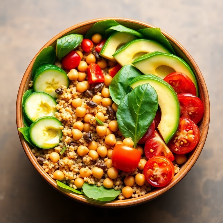 Protein-Power-Bowl mit Quinoa und Kichererbsen