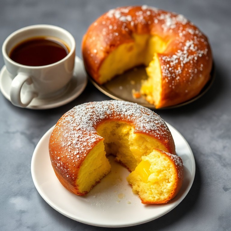 Bizcocho de Huevo y Leche Suave y Esponjoso