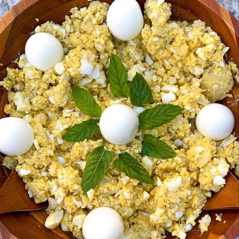 PotatoEggs - boiled mix