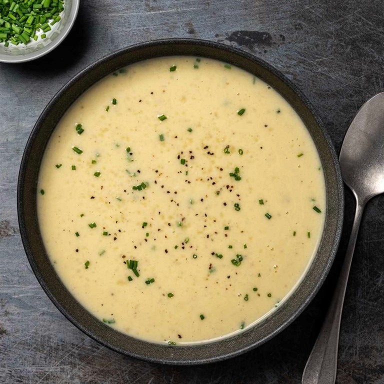 Leek potatoes soupe