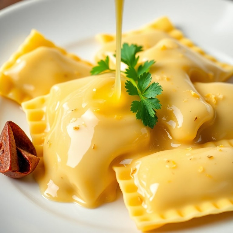 Zitronen-Trüffel-Buttersoße