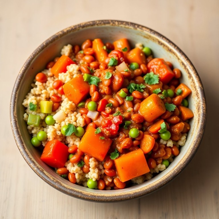 Curry de Lentilles Corail et Céréales