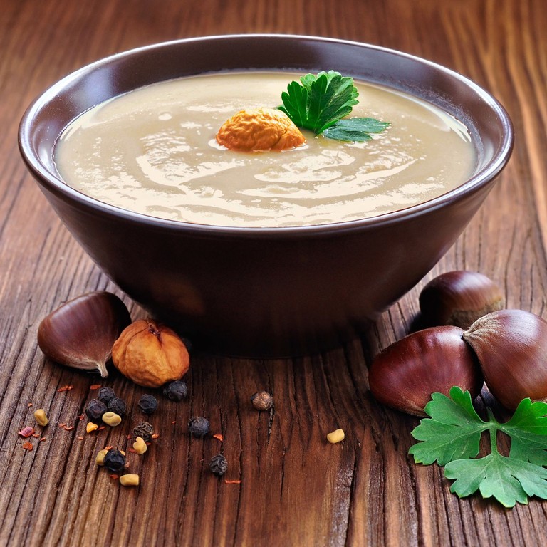 Winterliche Maronensuppe