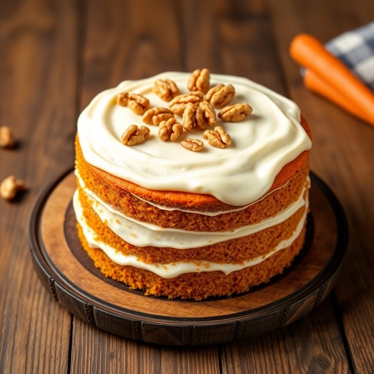 Torta de Zanahoria Especiada