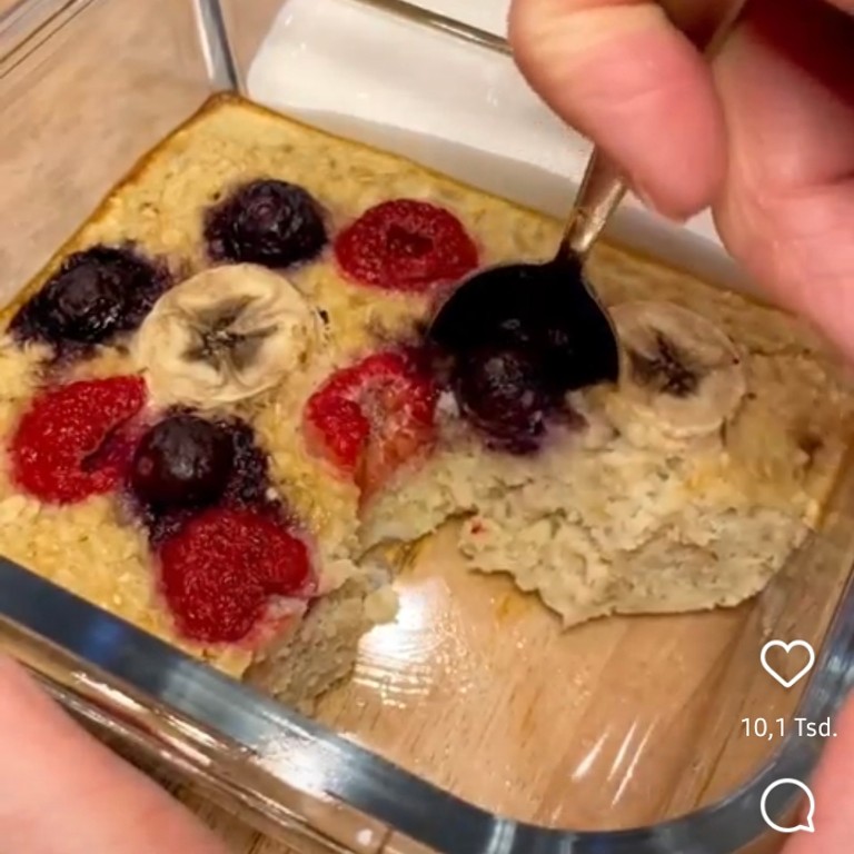 Baked Oats 313 kcal