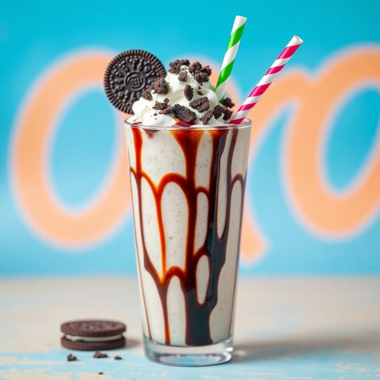 Milkshake de Oreo com Nescau