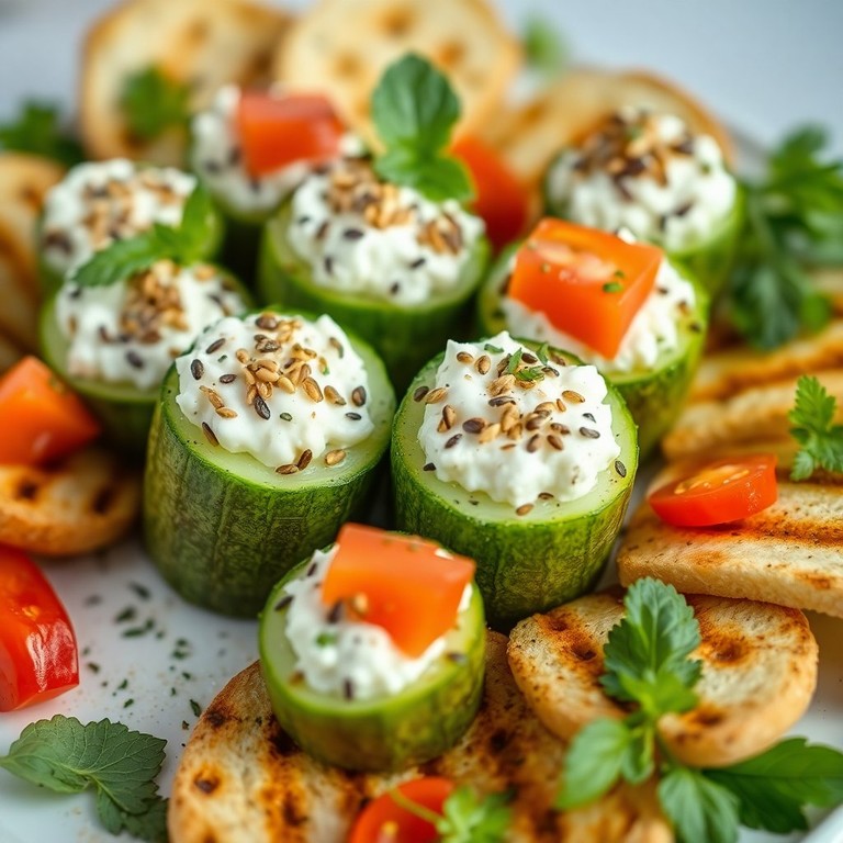 Concombres Farcis aux Saveurs Méditerranéennes