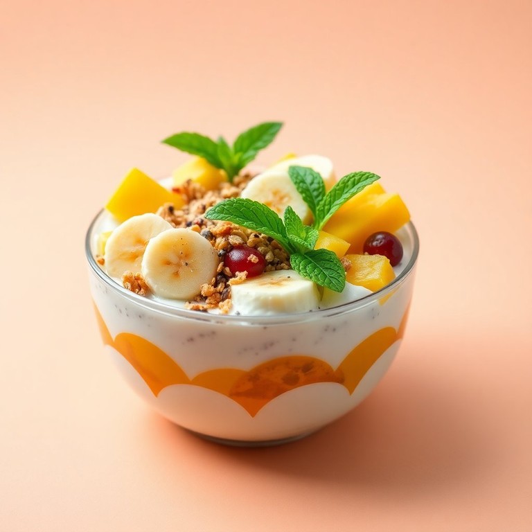 Iogurte Tropicália com Chia e Café