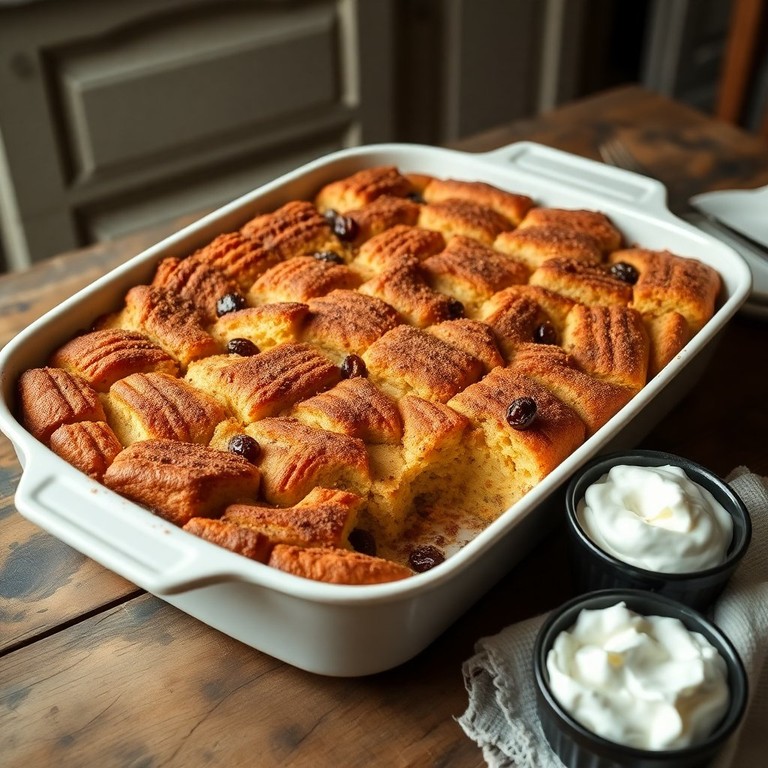 Classic Vanilla Custard Gluten-Free Bread Pudding
