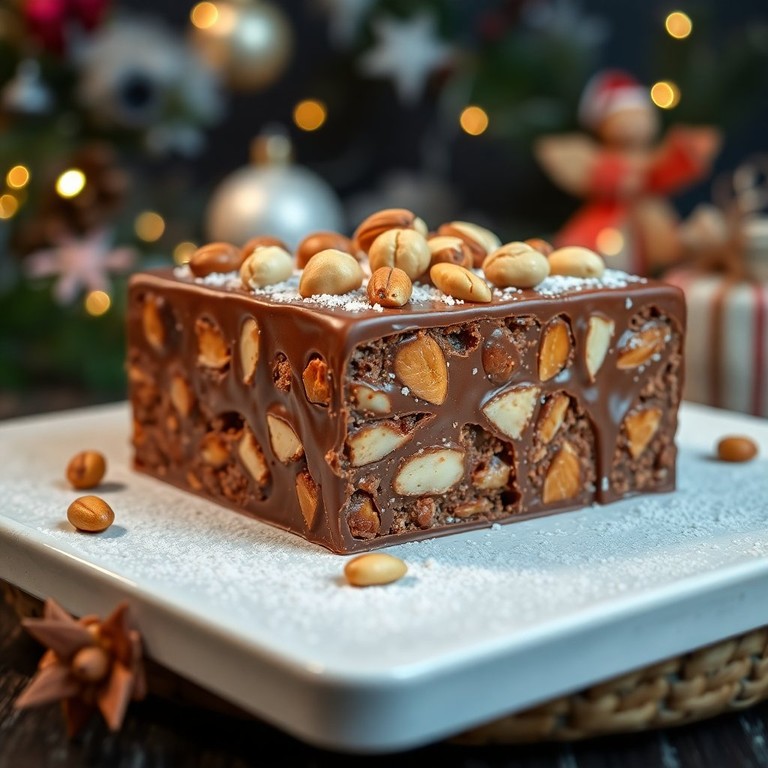 Chocolade Kerst Dodol met Noten