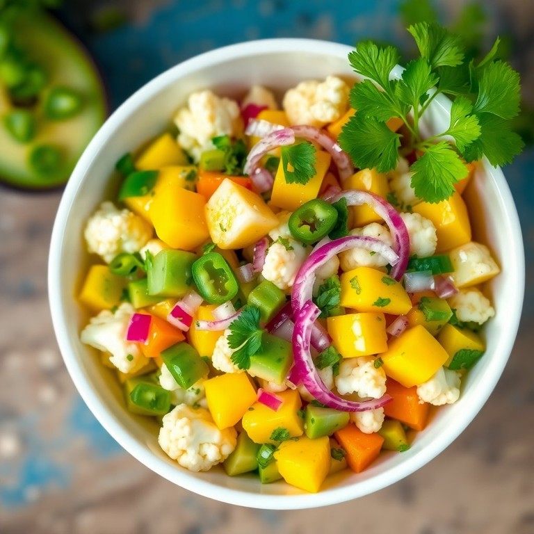 Ceviche de Chou-Fleur à la Mangue