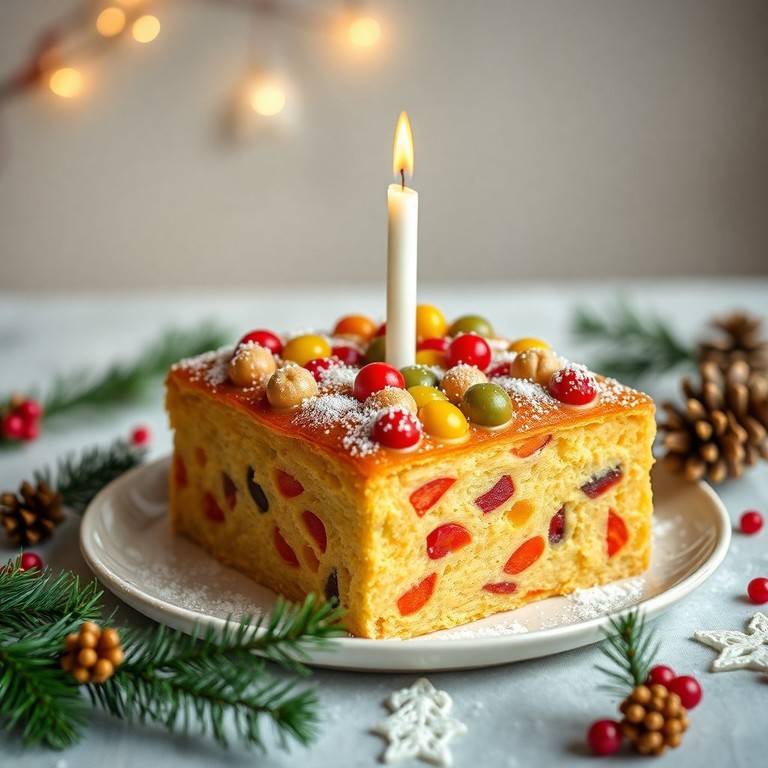 Pastel de Natal de Legumes e Nozes