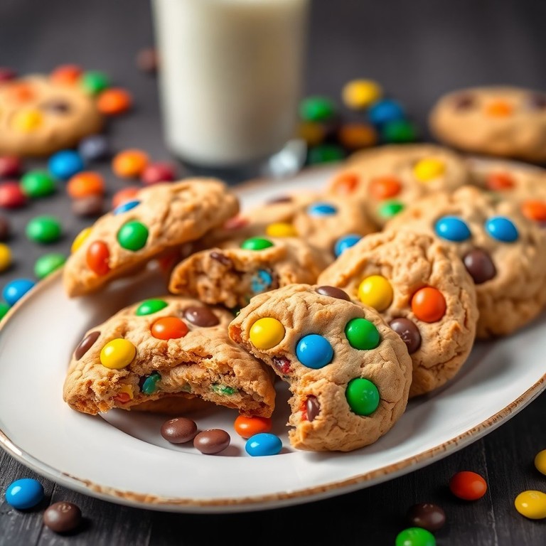 Crispy M&M's Crunch Cookies
