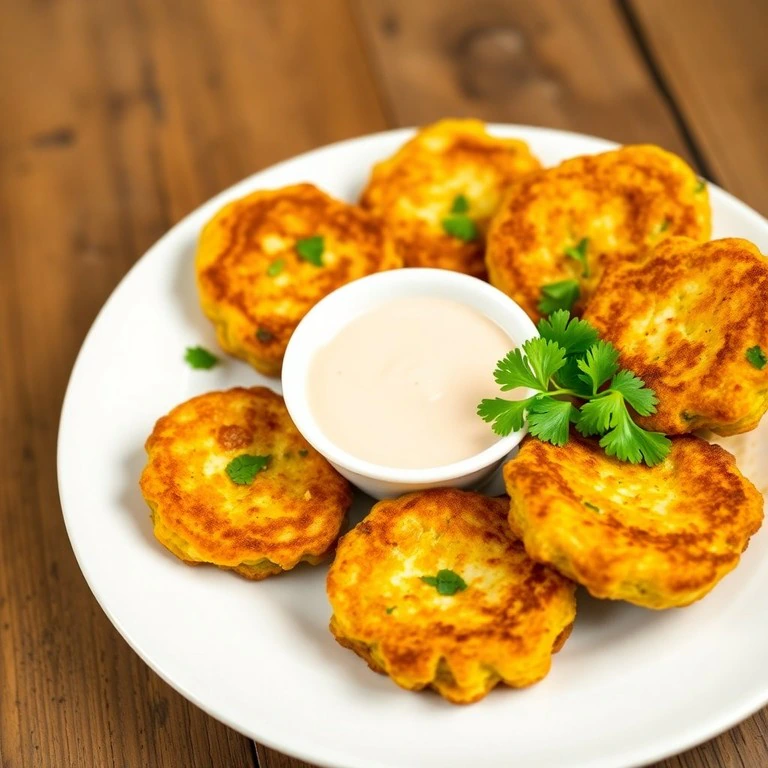 Bolinho Crocante de Tofu e Milho