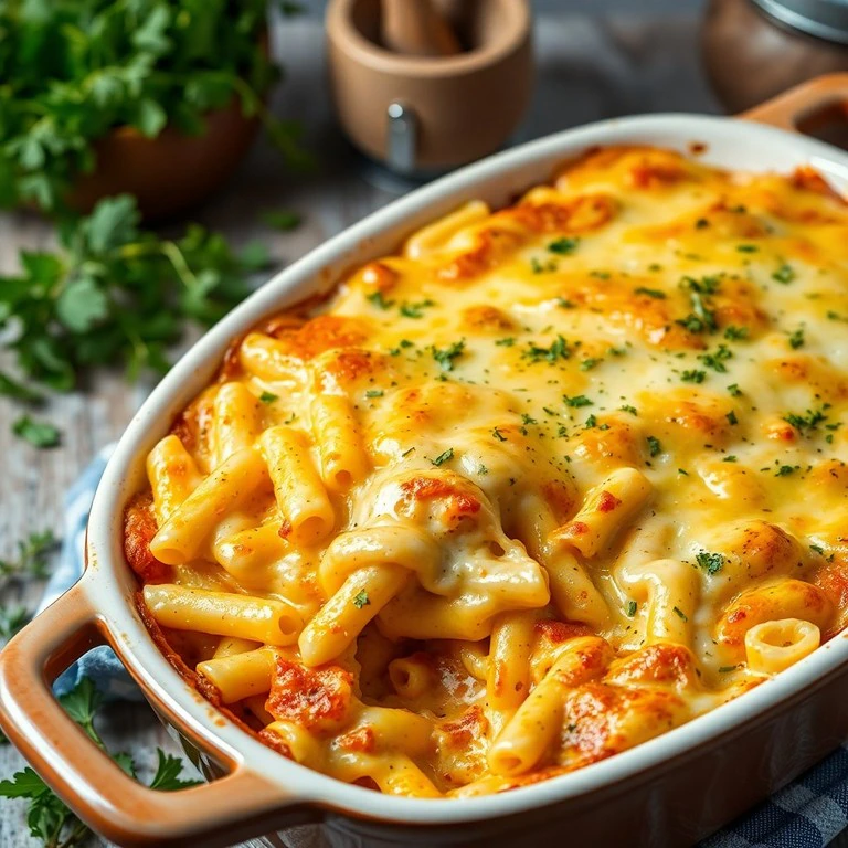 Creamy Cheesy Pasta Bake