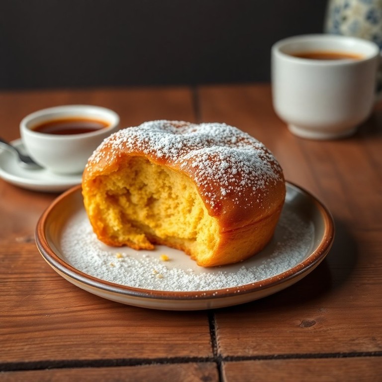 Bolinho Doce de Trigo com Manteiga