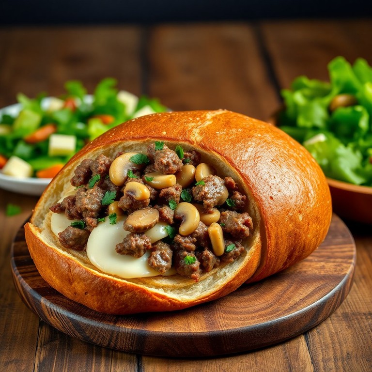 Savory Stuffed Sourdough Boule