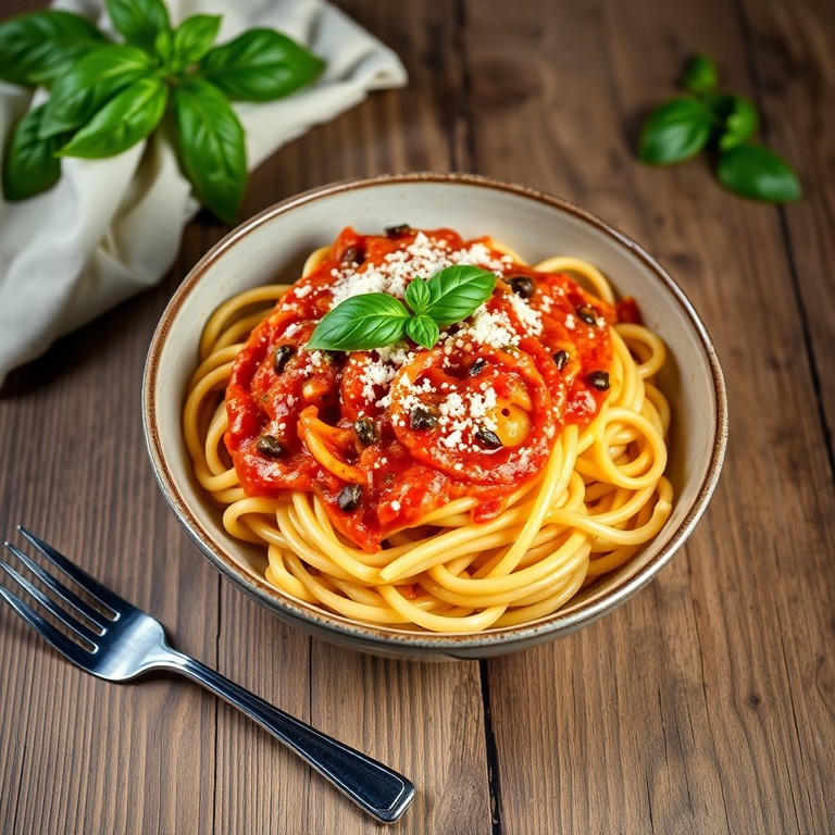 Onion & Chili Infused Pasta