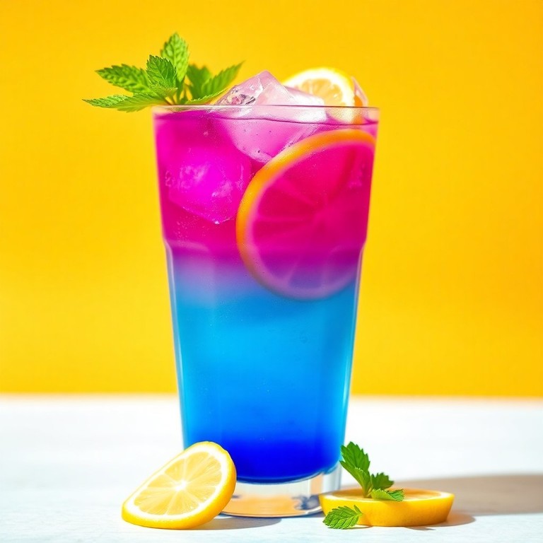 Butterfly Pea Vodka Lemonade