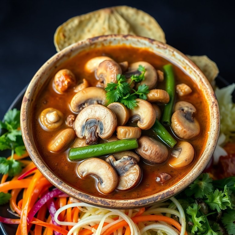 Champignon en Boontjes Stoofpotje