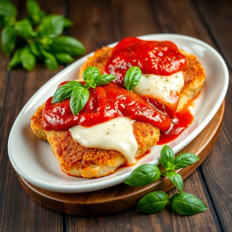 Crispy Baked Italian Chicken Parmesan