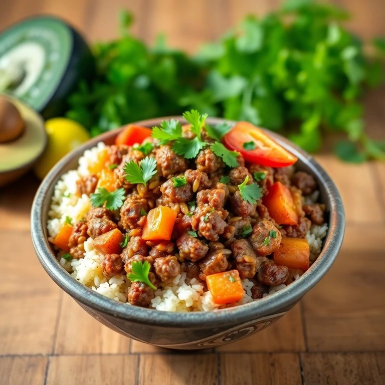 Arroz de Carne Moída à Moda da Vovó - Mr. Cook