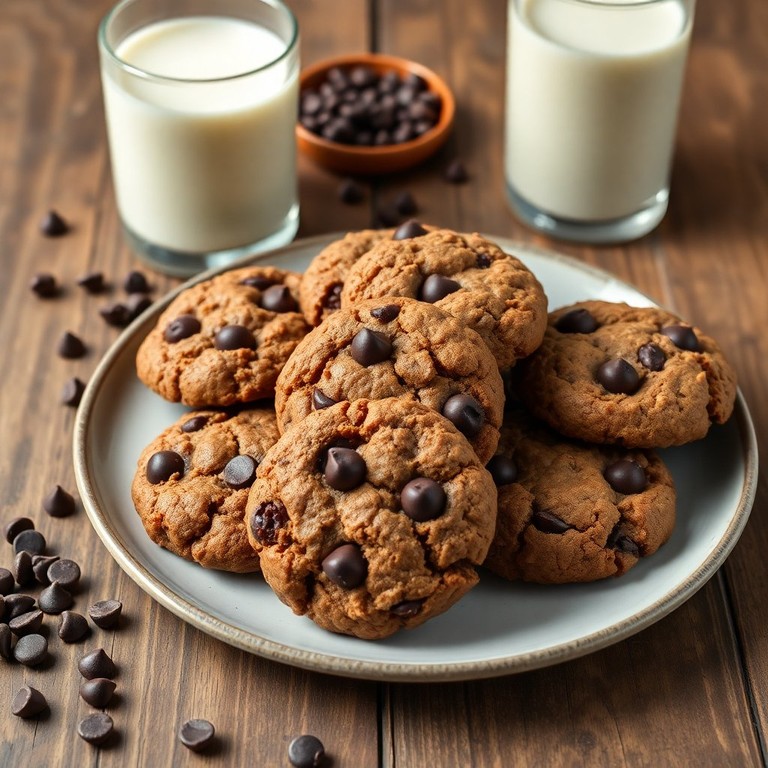 Decadent Cocoa Oatmeal Cookies