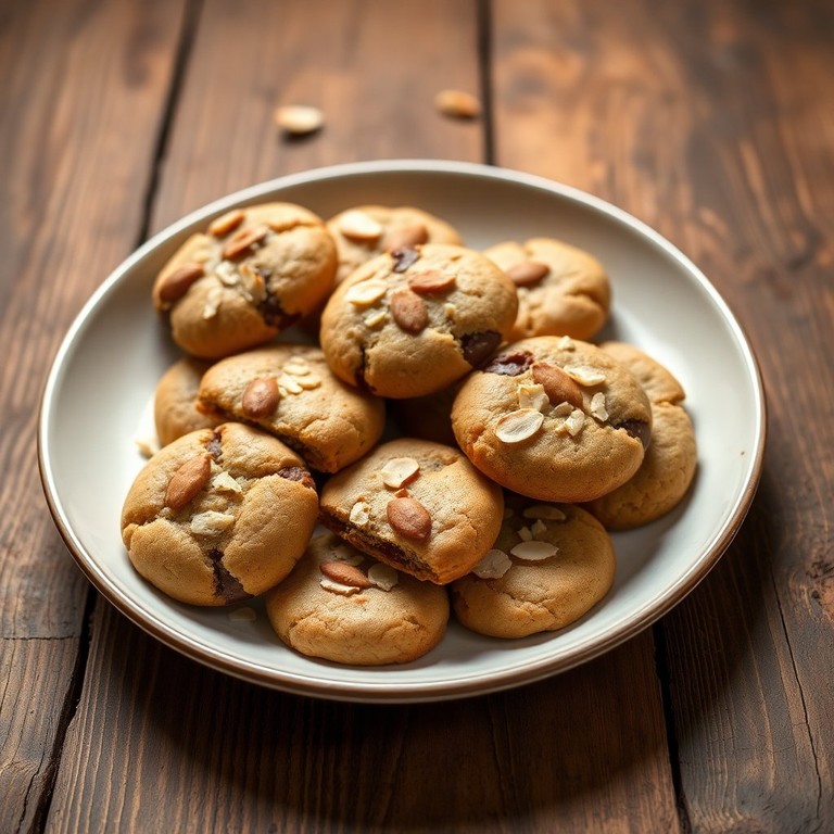 Chocolade-Amandel Koekjes