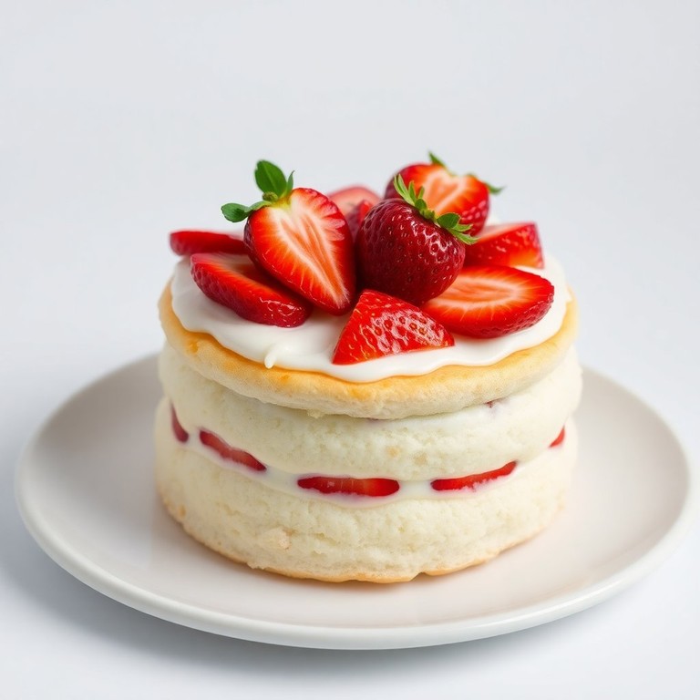 Bolo de Morango com Recheio de Leite Condensado e Cobertura Fresca