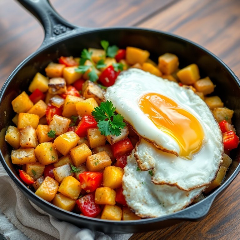 Mackerel Breakfast Hash