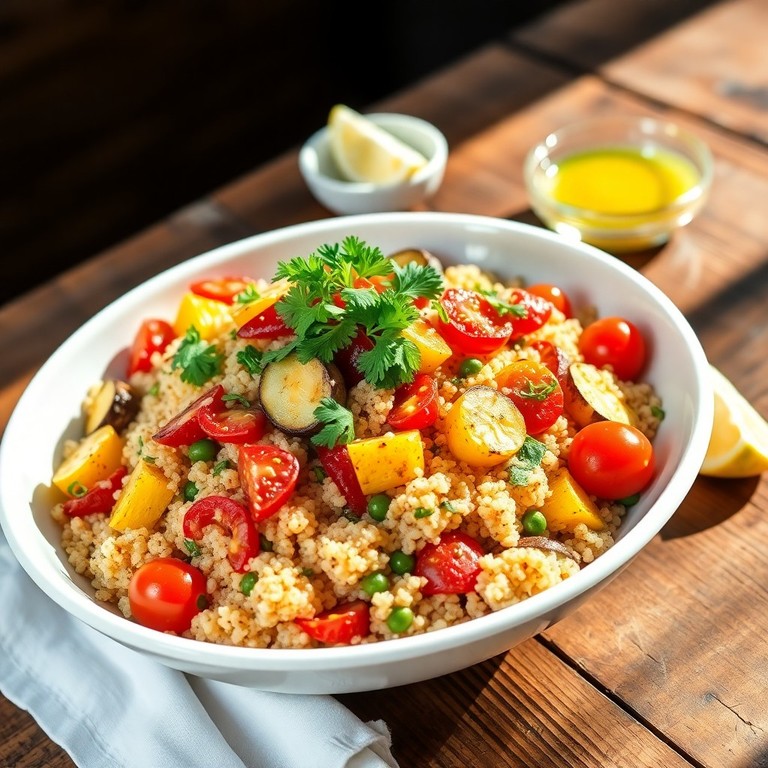 Salade de Quinoa et Légumes Grillés